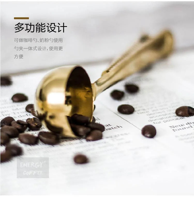 Cuillère à Mesurer Café Nomade - Clip Hermétique Intégré