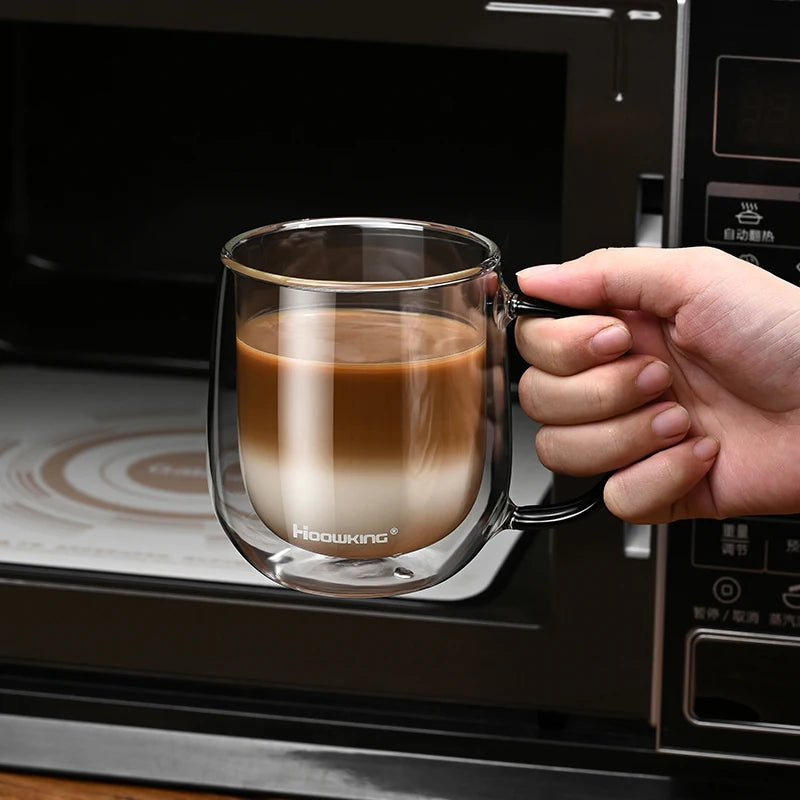 Tasse Verre Nomade Double Paroi - 350ml Borosilicate Premium