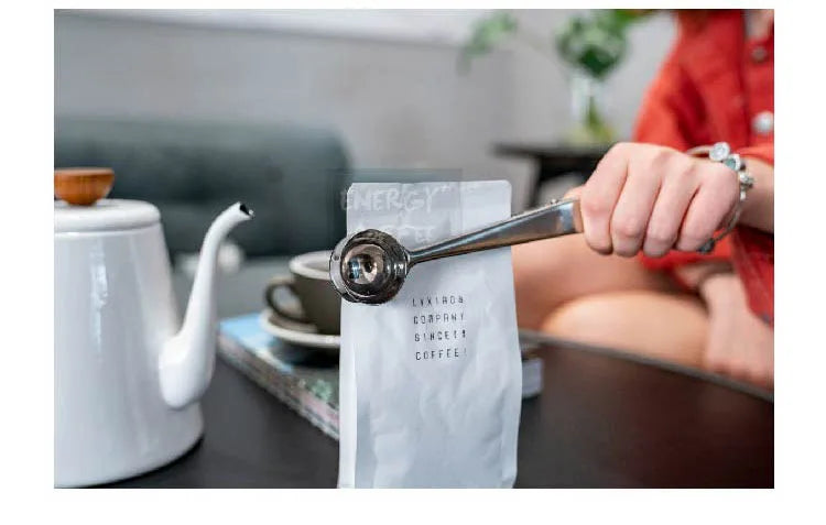 Cuillère à Mesurer Café Nomade - Clip Hermétique Intégré