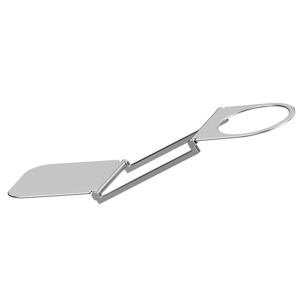 2025 Upgrade Foldable Aluminum Coffee Stand, Portable Adjustable Height Machine Holder Universal for Outdoor Camping