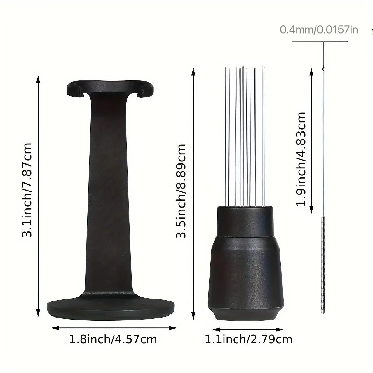 1pcs WDT Tool Espresso Distribution Tool, 0.4mm Espresso Stirrer Espresso Needle Distributor