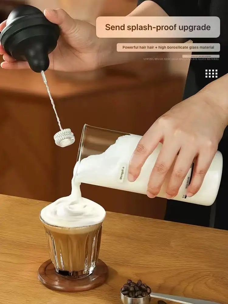 Mousseur à Lait Électrique Nomade - Mousse Parfaite Partout