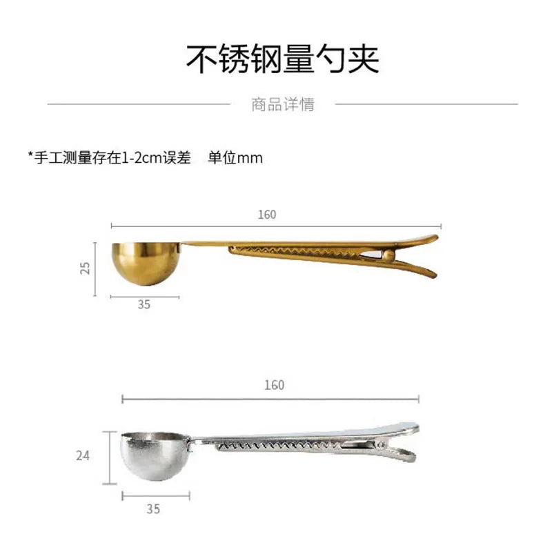 Cuillère à Mesurer Café Nomade - Clip Hermétique Intégré