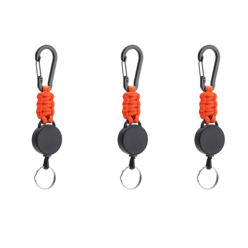 Porte-Clés Rétractable Nomade - Mousqueton Anti-Vol Premium