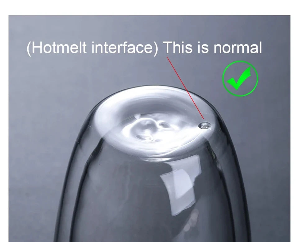 Tasse Verre Nomade Double Paroi - 350ml Borosilicate Premium