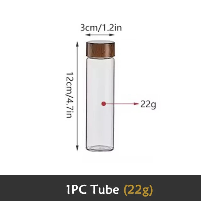 Système Stockage Café Nomade - 12 Tubes Verre Premium