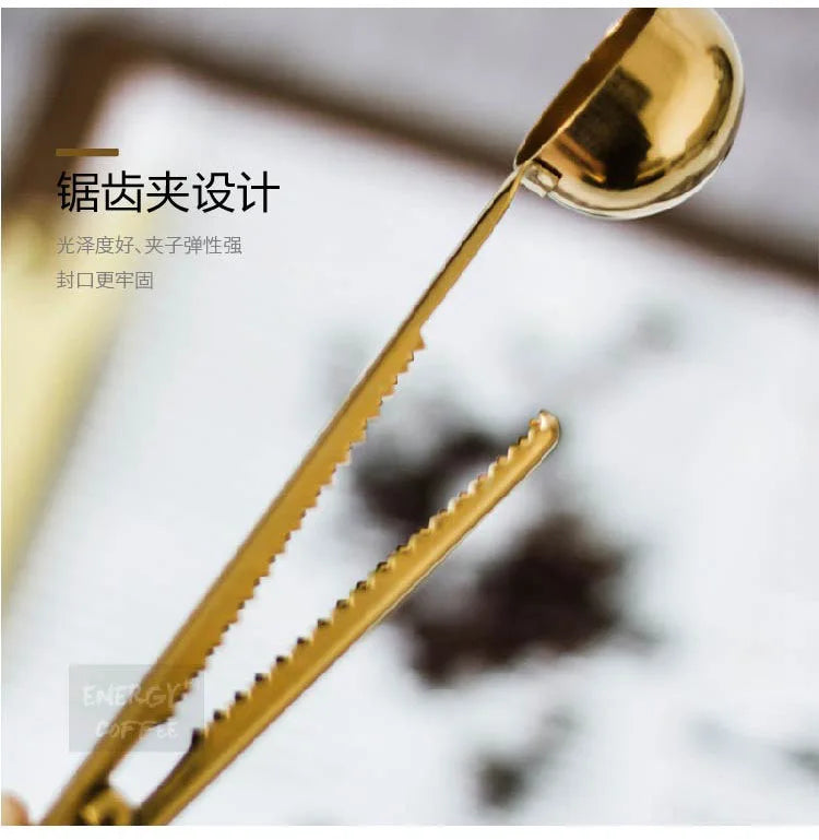 Cuillère à Mesurer Café Nomade - Clip Hermétique Intégré