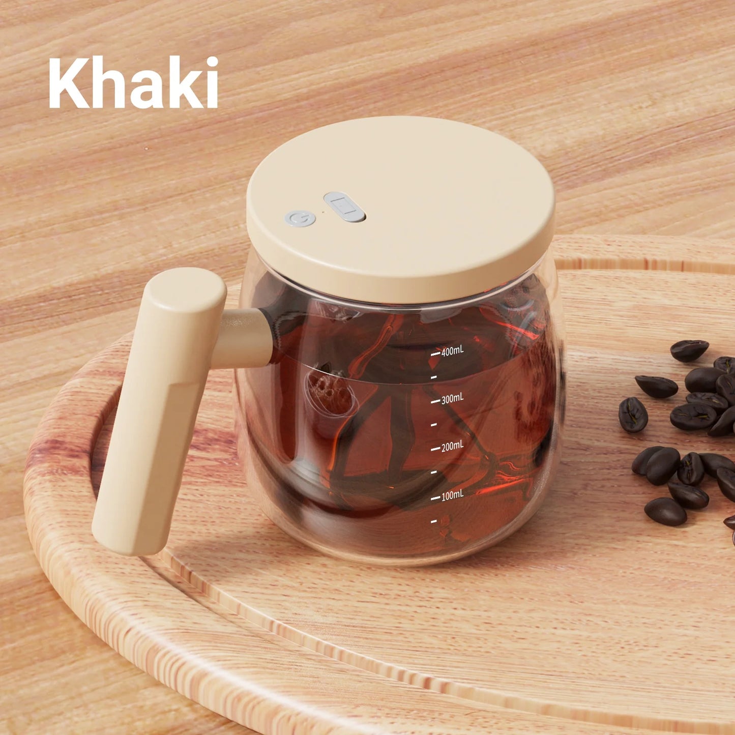 Electric Mixing Cups for Drinks Self Stirring Coffee Cup Portable Glass Mug Automatic Mix Cup for Juice Milk Milk Tea Soy Milk