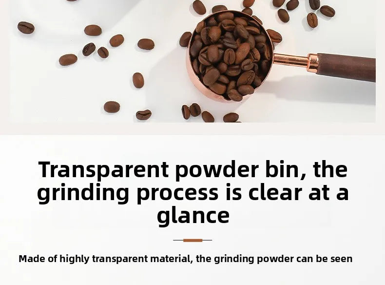 Moulin à Café Électrique Nomade - USB-C Rechargeable Silencieux