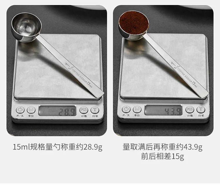 Cuillère à Mesurer Café Nomade - Clip Hermétique Intégré