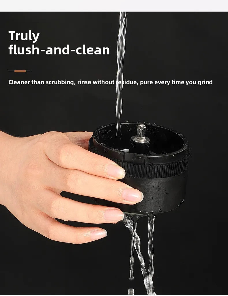 Moulin à Café Électrique Nomade - USB-C Rechargeable Silencieux