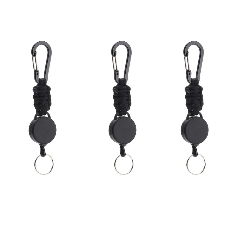 Porte-Clés Rétractable Nomade - Mousqueton Anti-Vol Premium