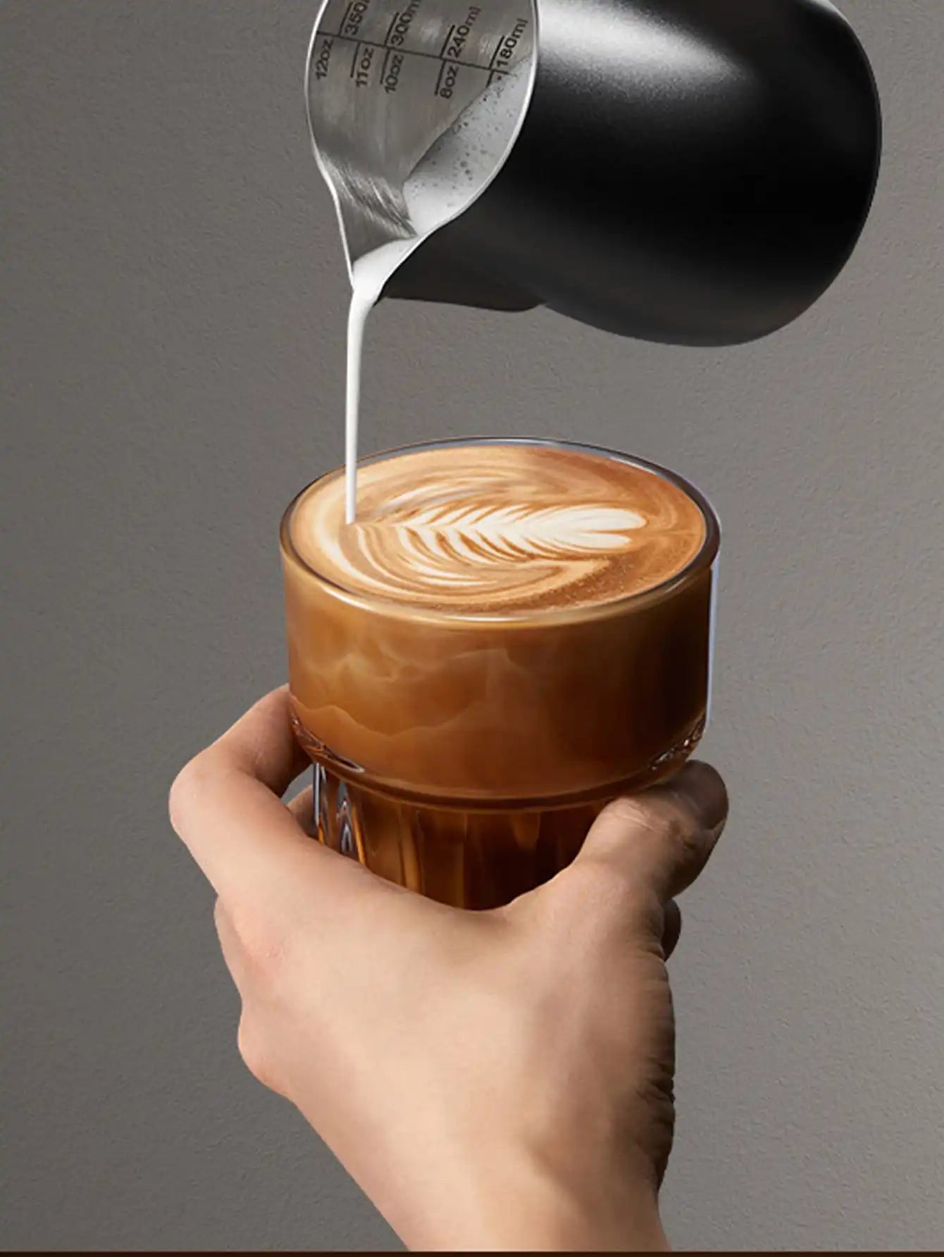 Set 2 Tasses Verre Espresso Nomade - 250ml Cappuccino