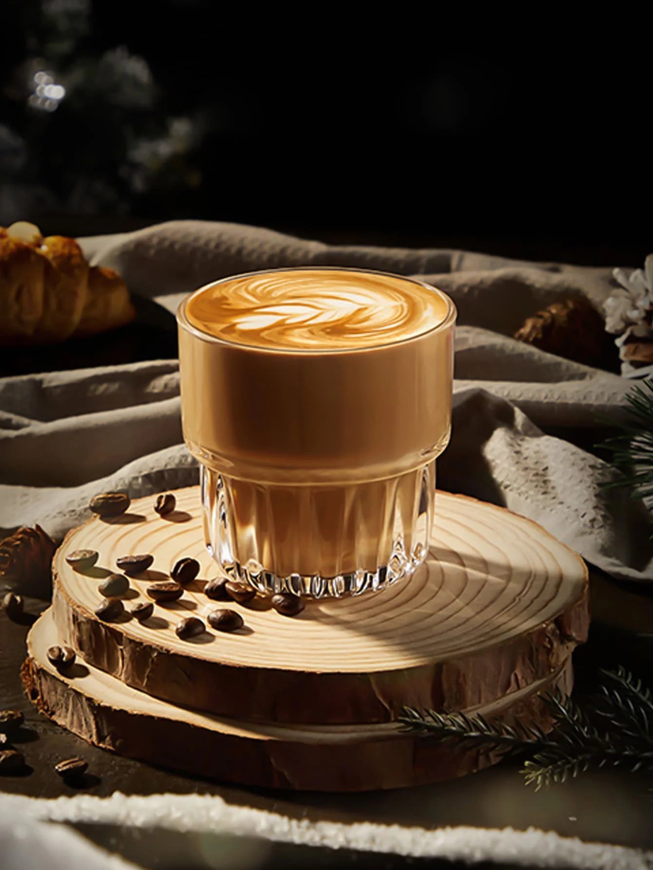 Set 2 Tasses Verre Espresso Nomade - 250ml Cappuccino