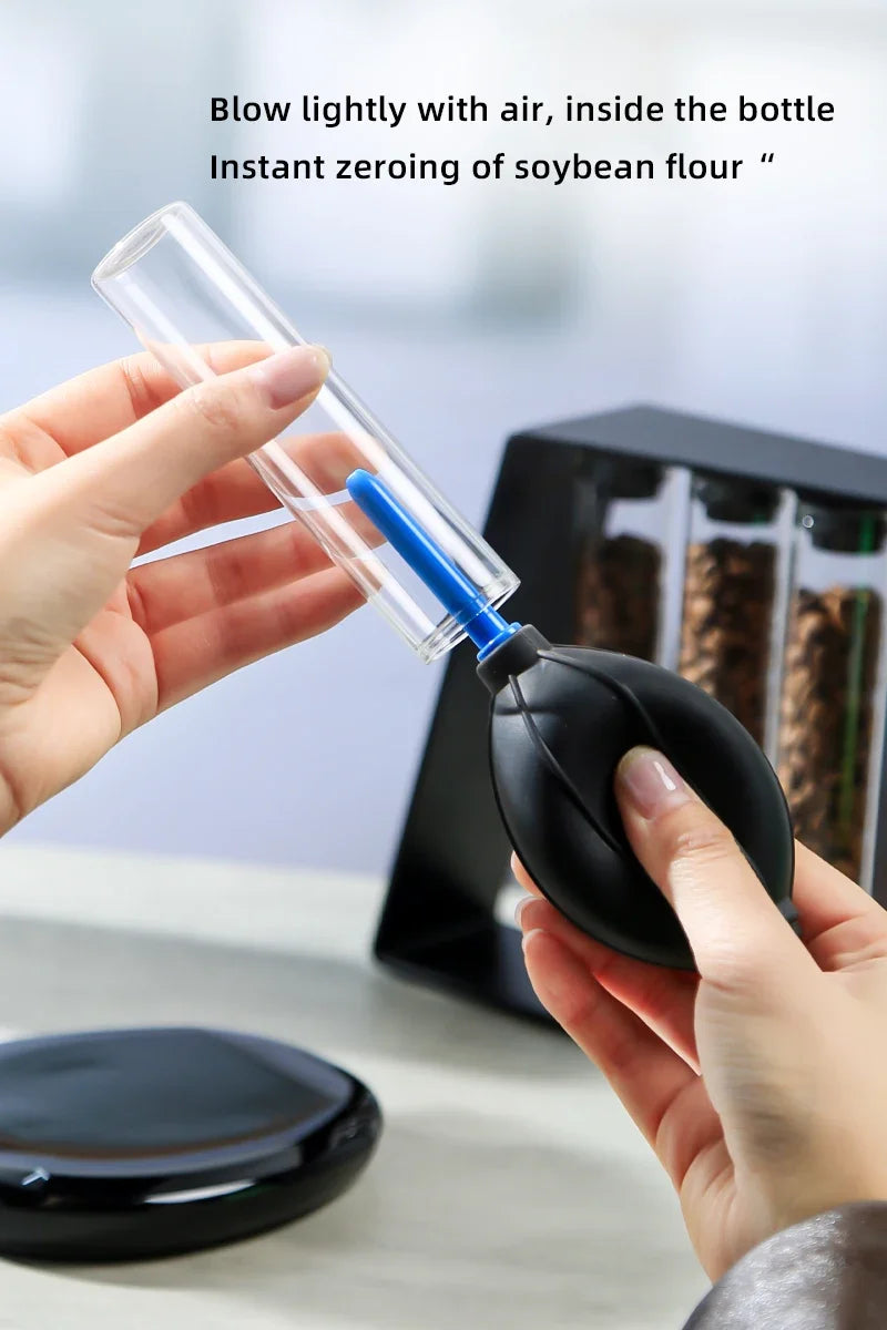 Système Stockage Magnétique Nomade - 12 Tubes Verre Café