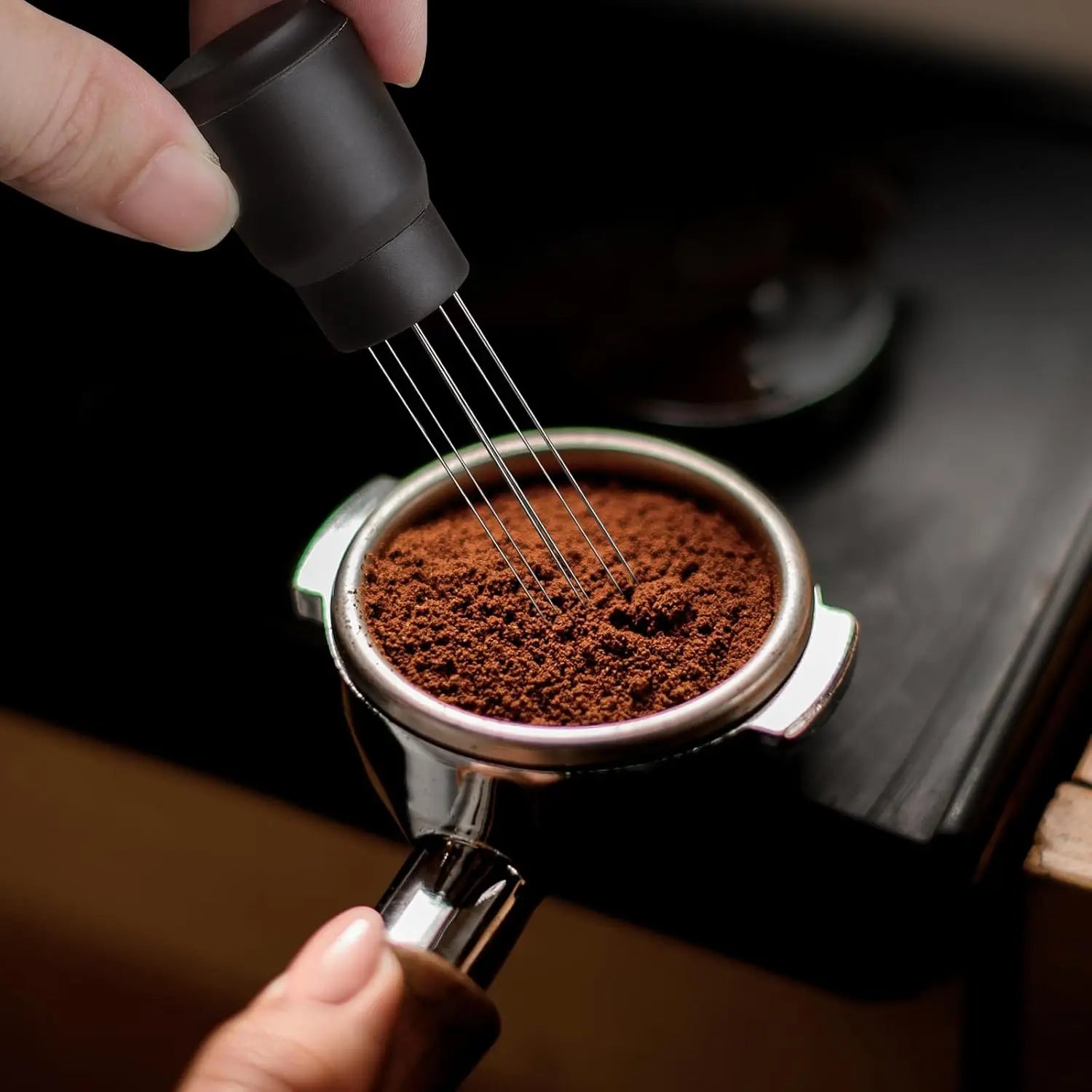 1pcs WDT Tool Espresso Distribution Tool, 0.4mm Espresso Stirrer Espresso Needle Distributor