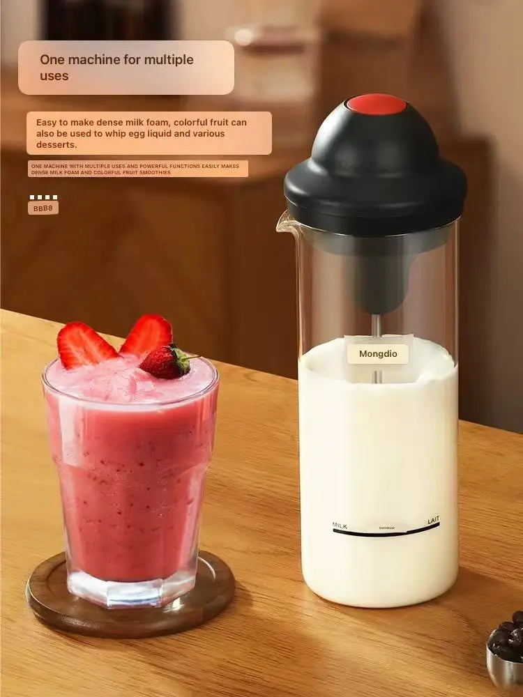 Mousseur à Lait Électrique Nomade - Mousse Parfaite Partout
