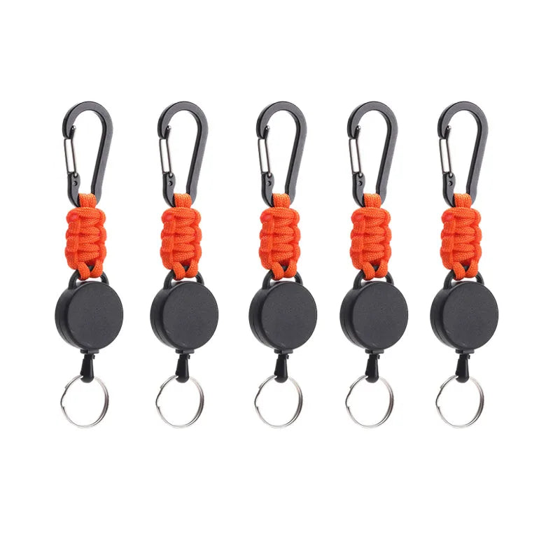 Porte-Clés Rétractable Nomade - Mousqueton Anti-Vol Premium